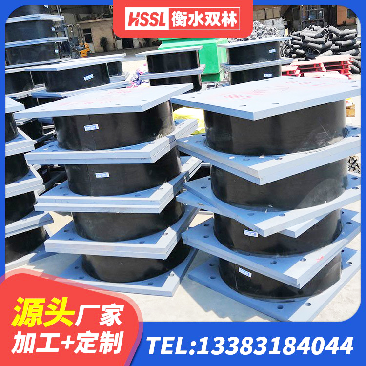 孝义市建筑减隔震支座价格 孝义市建筑隔震层橡胶隔震支座源头工厂 孝义市建筑矩形高阻尼橡胶隔震支座源头工厂 孝义市隔震支座厂源头工厂 - 第3张
